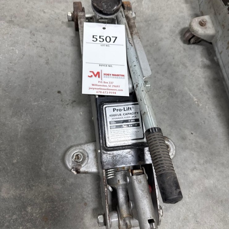 PRO-LIFT 2 TON HYDRAULIC FLOOR JACK