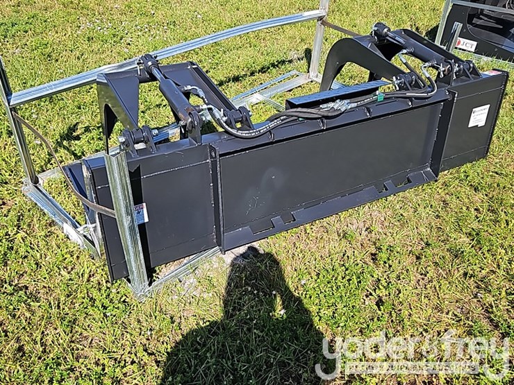 unused-jct-84"-grapple-bucket-to-suit-skidsteer-image-2