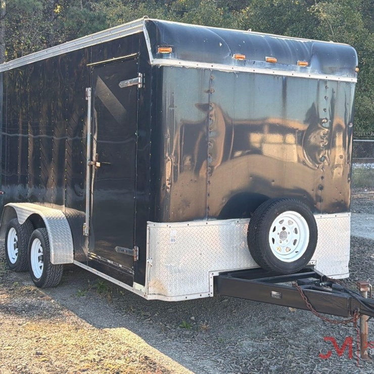 2004 HOMESTEADER 7' X 14' ENCLOSED TRAILER