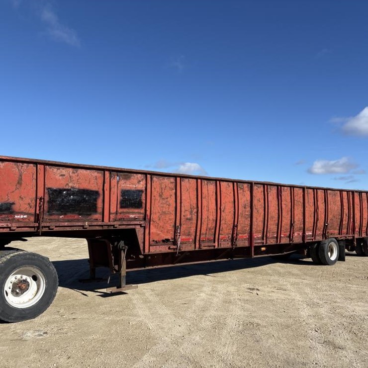 #1335 • 1989 Trail King Industries Tandem Axle Semi Traile