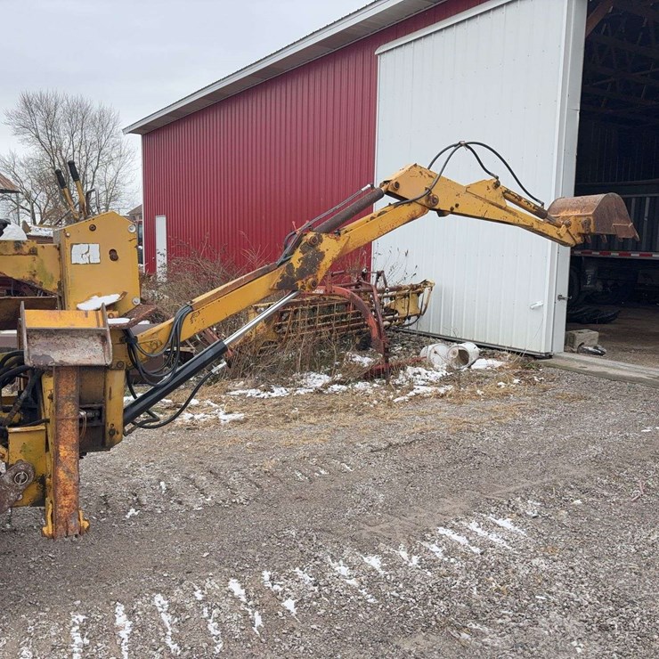 Long Mfg. 3 Point Backhoe Attachment