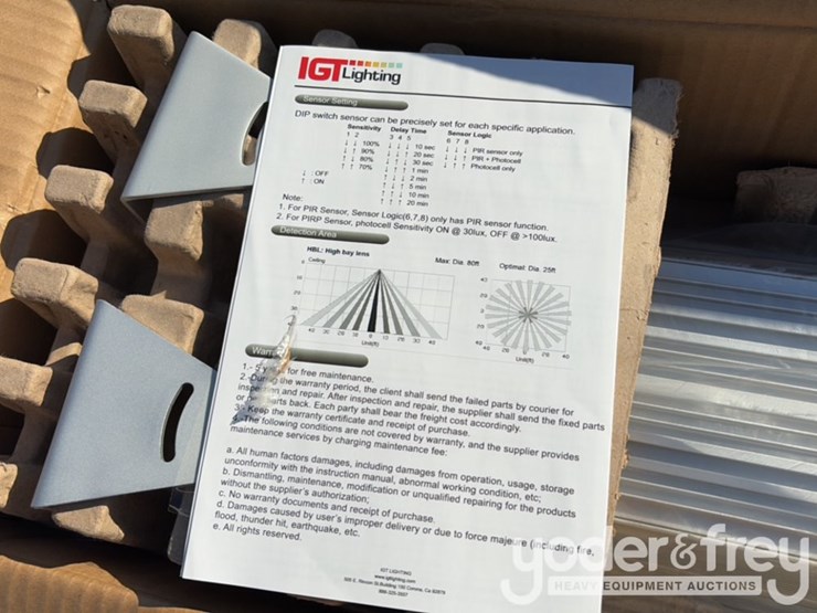 unused-150-watt-led-warehouse-lights-c/w-motion-sensor-image-7