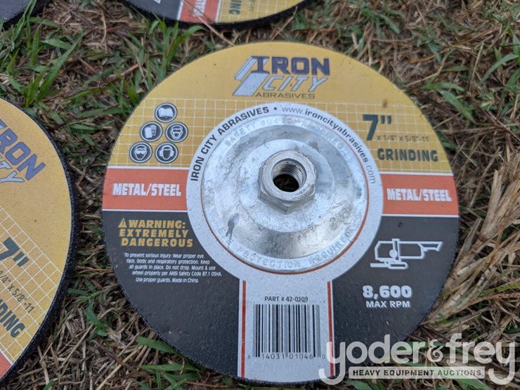 unused-7"-iron-city-metal-grind-rock-c/w-hub-(10-per-case)-image-4
