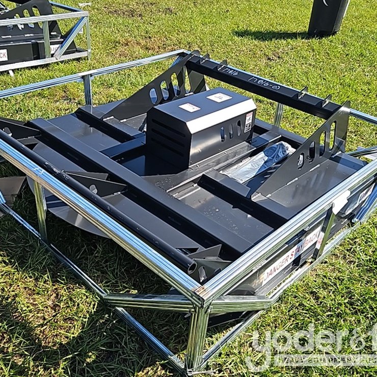 Unused JCT 72" Heavy Duty Brush Cutter to suit Skidsteer c/w Stump Jumper, Extra Blades