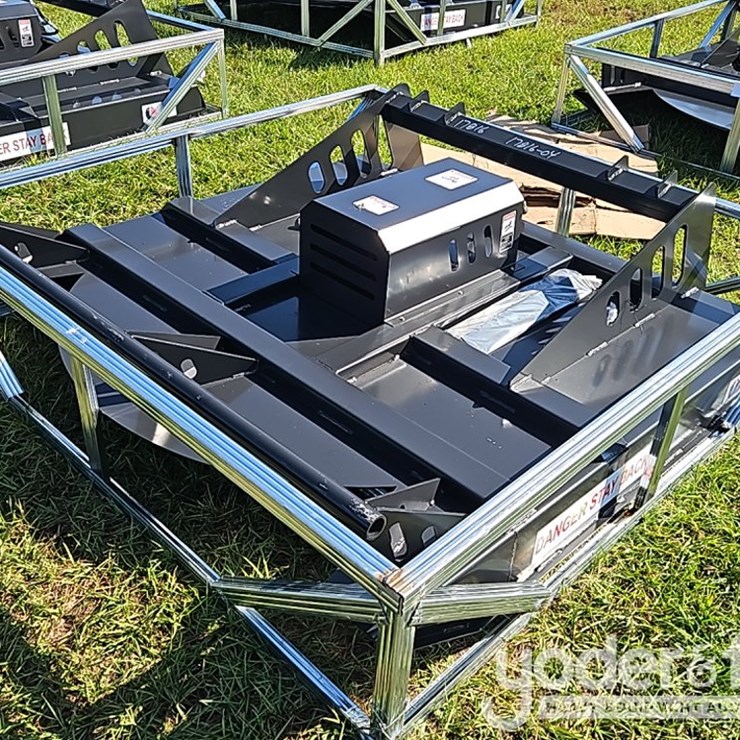 Unused JCT 72" Heavy Duty Brush Cutter to suit Skidsteer c/w Stump Jumper, Extra Blades