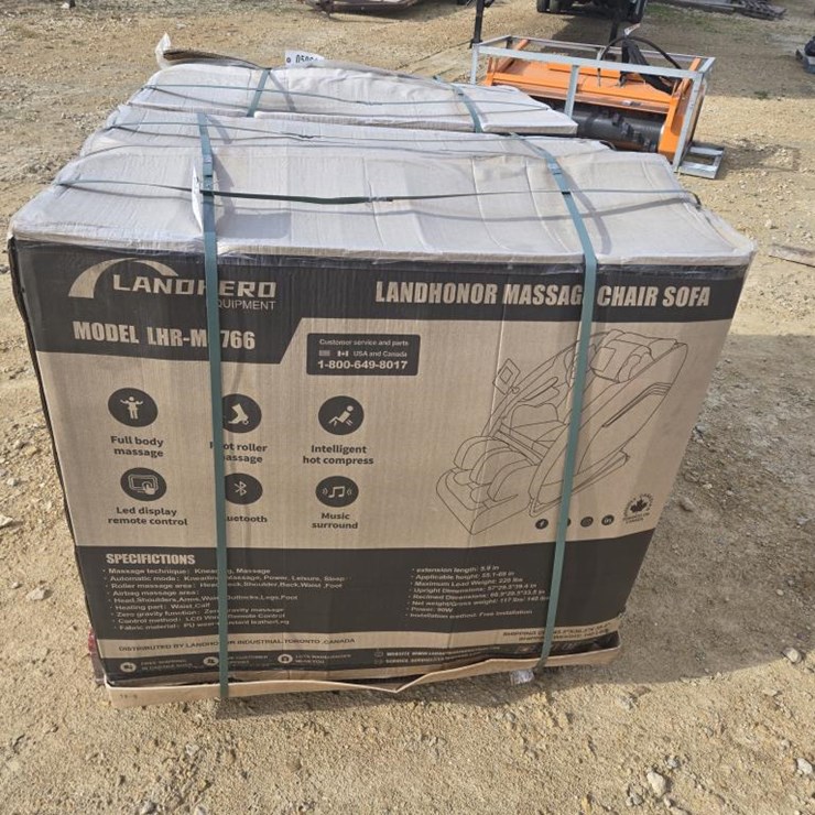 #5960 • NEW LAND HONOR MASSAGE CHAIR SOFA - LHR-MG766