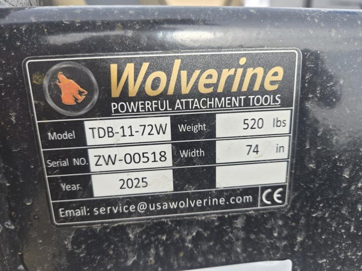 #5997-•-new-wolverine-track-duty-72"-bucket-lpb-11-72w-image-2