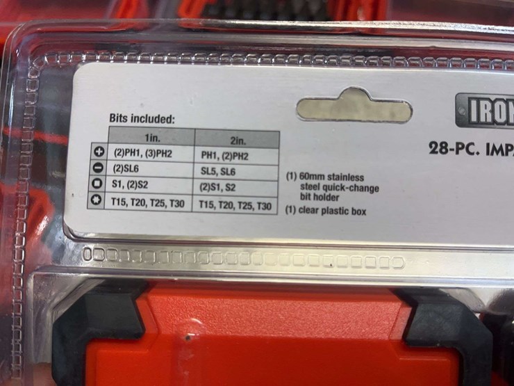 (7)-new-ironton-28-piece-impact-bit-set-image-5