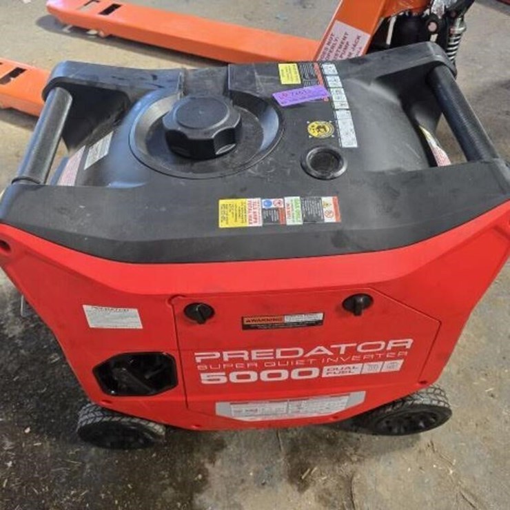Predator 5000 Super Quiet Generator Bi Fuel