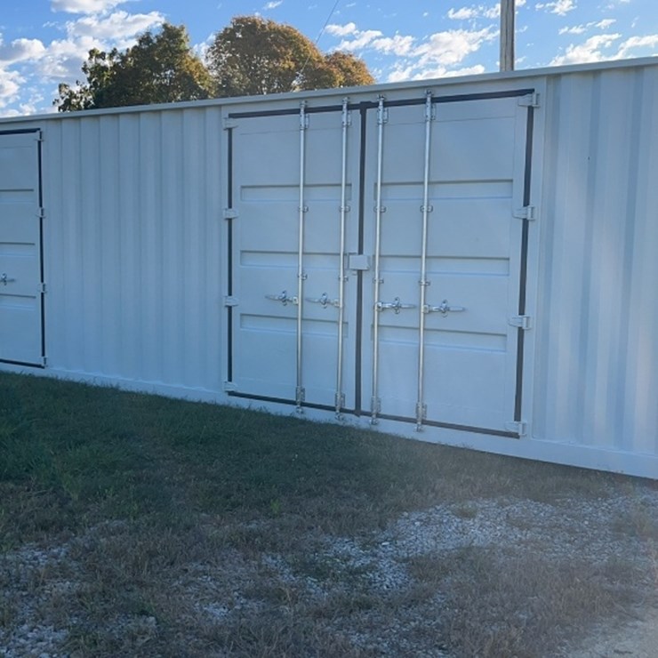 40' 3 Door High Cube Shipping Container