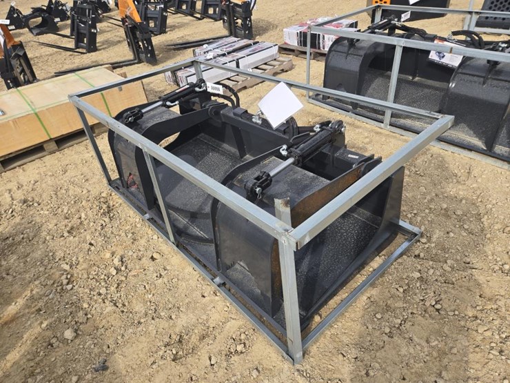 #6008-•-new-wolverine-skid-steer-72"-grapple-bucket-image-1