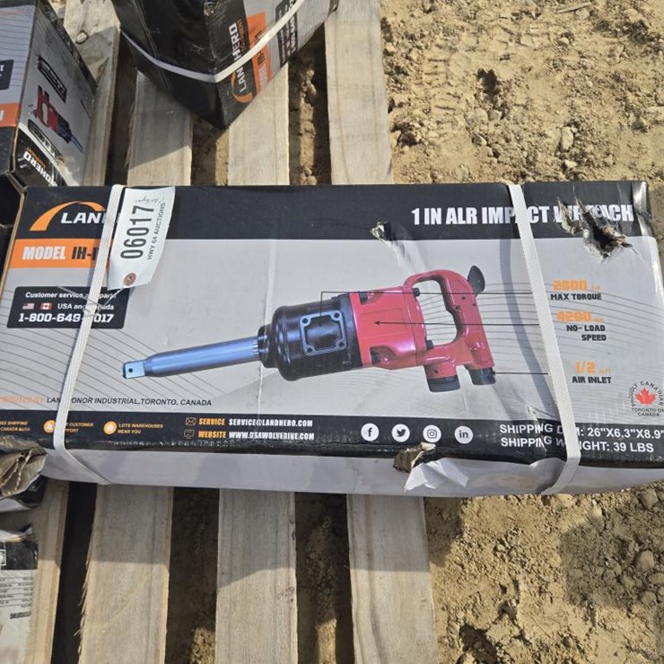 #6017 • NEW LANDHONOR 1" AIR IMPACT WRENCH