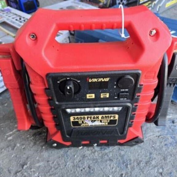 Viking 12/24 Volt Jump Starter 3400 Peak Amp