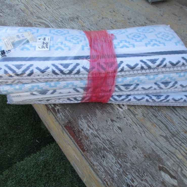 Lot Of New Unused 6' x 9' Outdoor Rug/Mats,