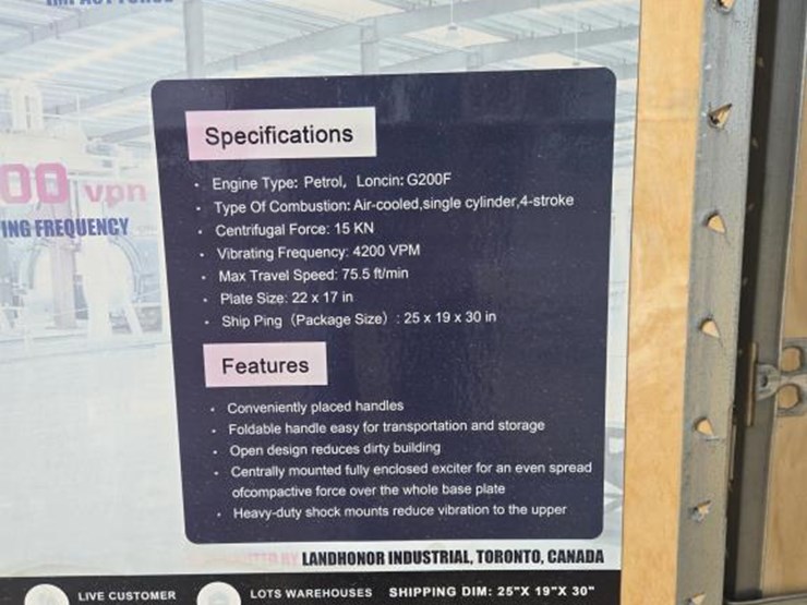 #5991-•-new-landhonor-heavy-duty-plate-compactor-lhr-pc90h-image-2