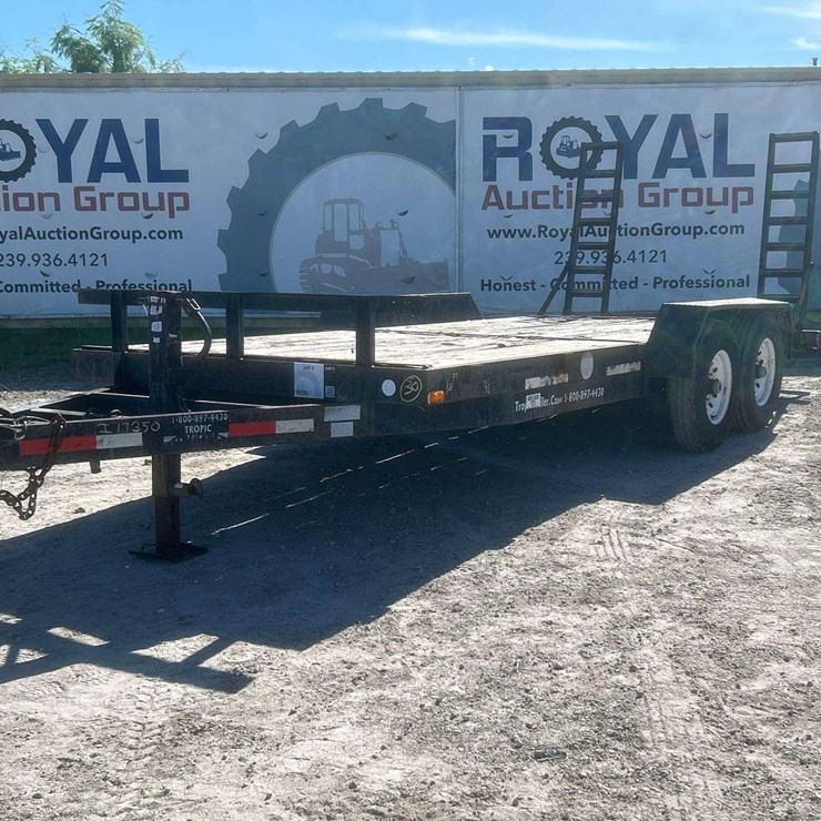 16ft T/A Flatbed Trailer