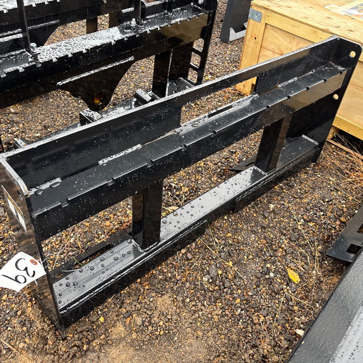 #39 • Skid Steer Pallet Fork Frame