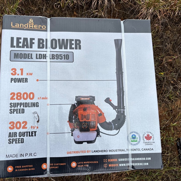 #73 • Land Hero Back Pack Leaf Blower