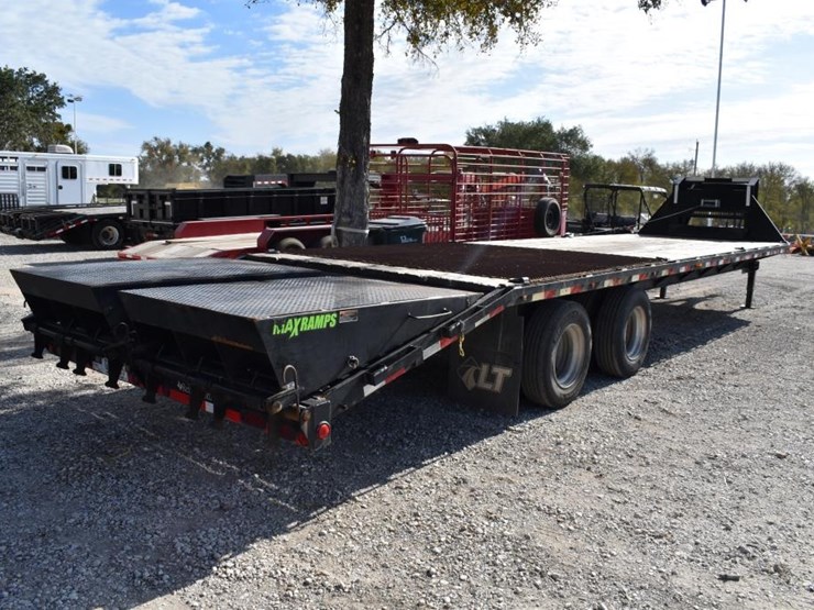 2022-28'-+-5'-dove-load-trail-30,000-lb-tandem-dual-gooseneck-trailer-w/-wi-image-3