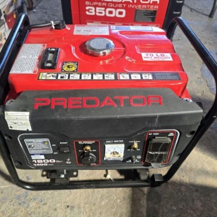 Predator Generator 1800 Starting 1400 Run Watt