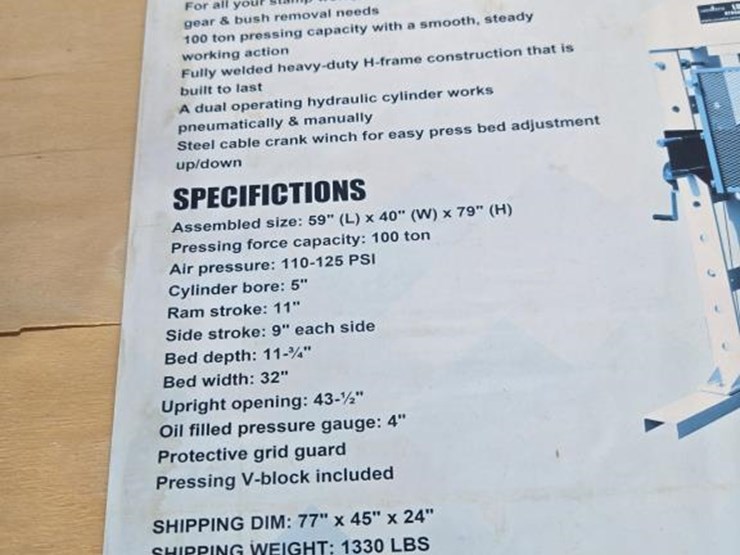 #6014-•-new-landhonor-100-ton-shop-press-image-3