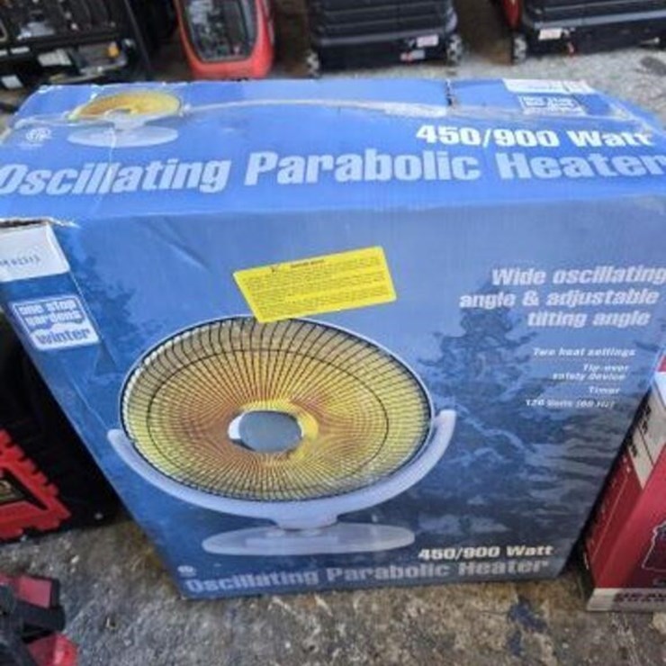 Oscillating Parabolic Heater
