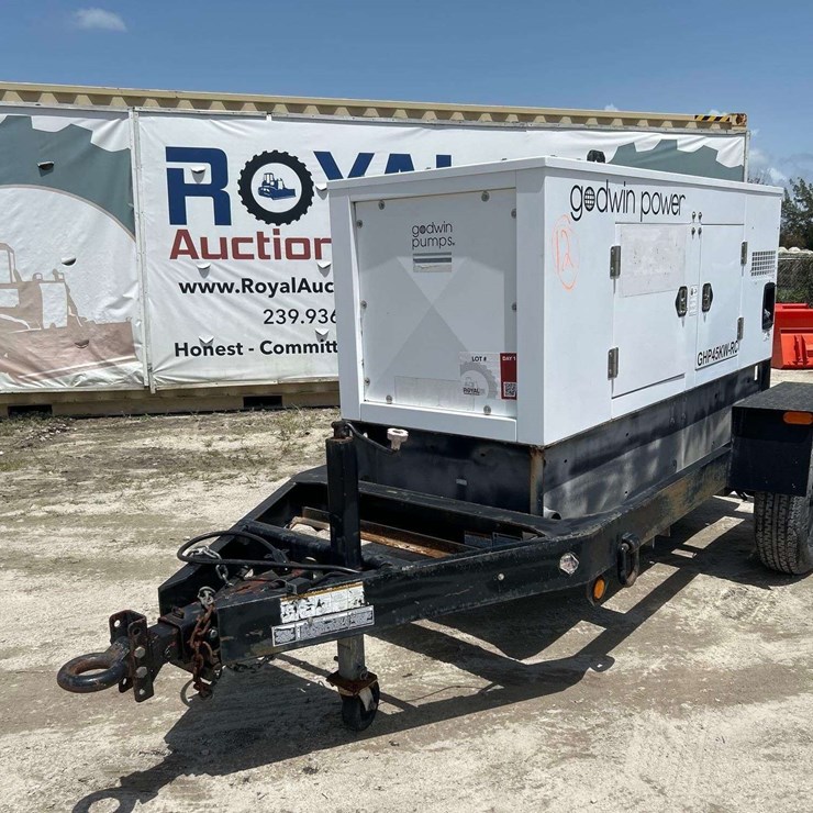 2007 Godwin Pumps GHP45KW-RC 45kW Towable Diesel Generator