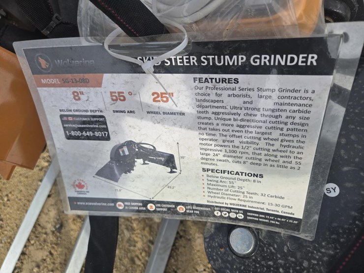 #5965-•-new-wolverine-stump-grinder-w/-controller-image-2