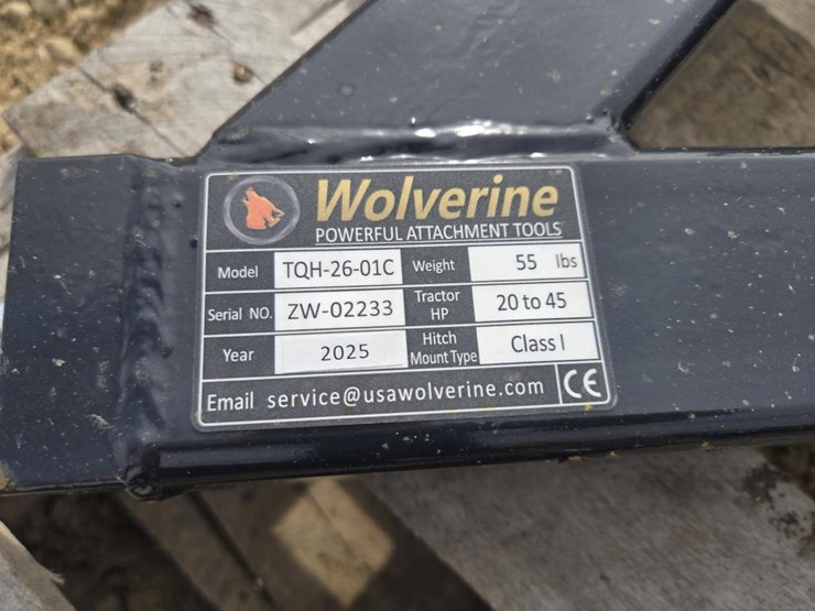 #5983-•-new-wolverine-quick-hitch-w/-2"-trailer-receiver-image-2