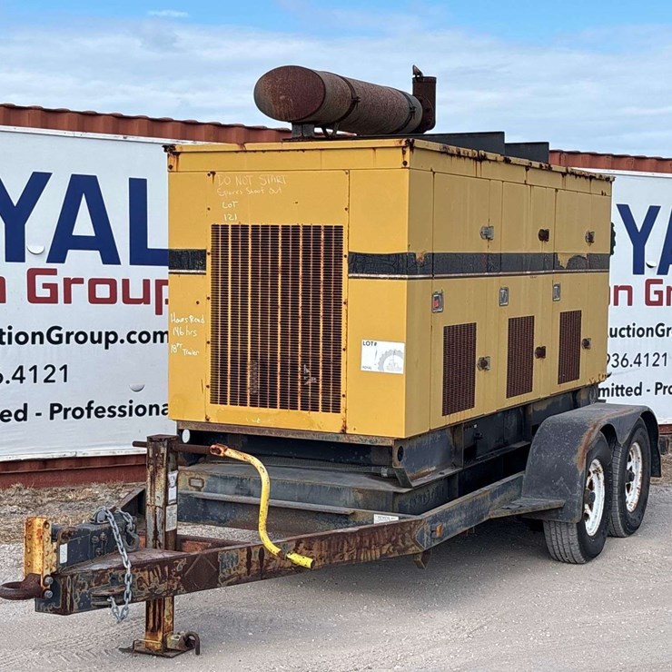 1997 Generac T/A Towable 175kW Diesel Generator