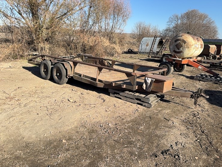 6.6’-x-18’-homemade-tandem-axle-car-trailer,-**no-title**-image-1