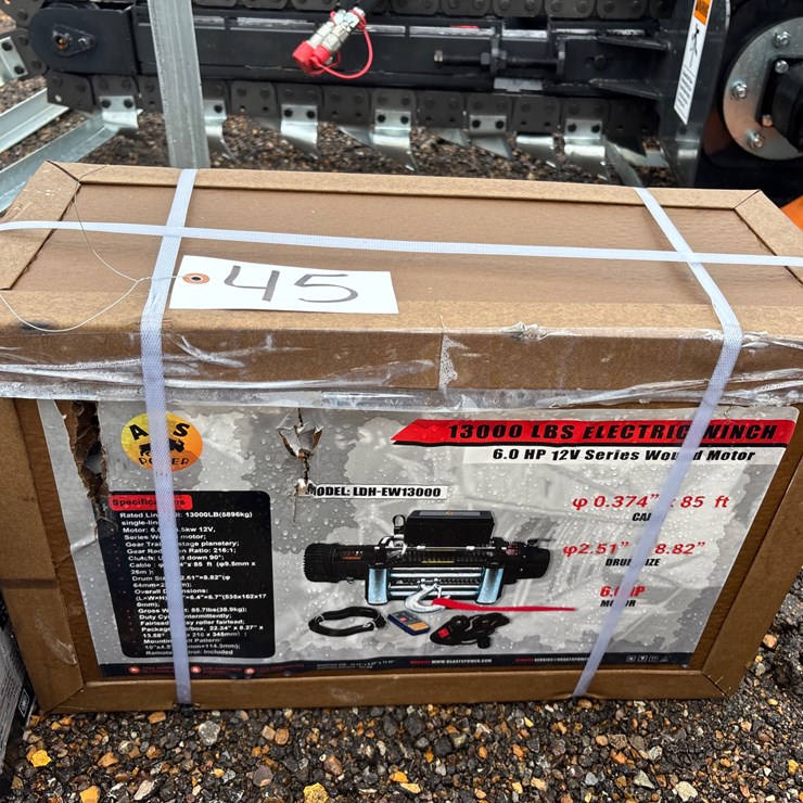 #45 • 13,000 Pound Electric Winch