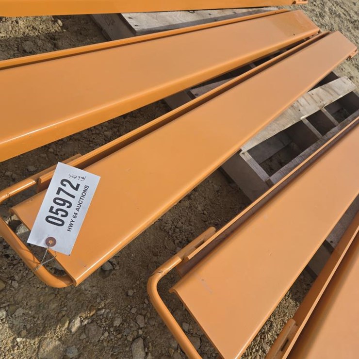 #5972 • NEW WOLVERINE 8' PALLET FORK EXTENSIONS 3" X 6"