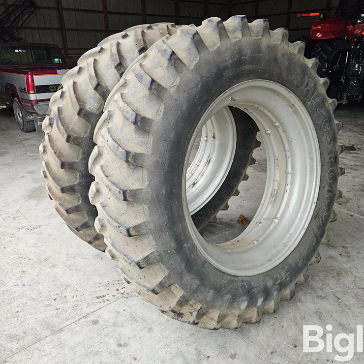 Firestone 18.4R42 Tires On Case IH Rims
