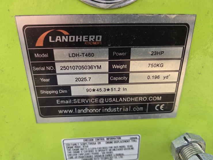 #6013-•-new-landhero-mini-skid-steer-loader-w/-tracks-image-5