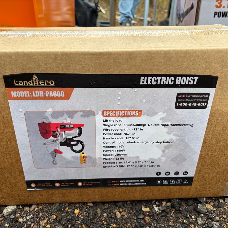#59 • Land Hero Electric Hoist