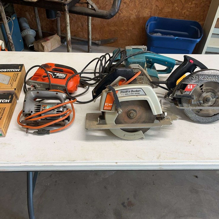 (5) Saws, Jigsaws, Etc.
