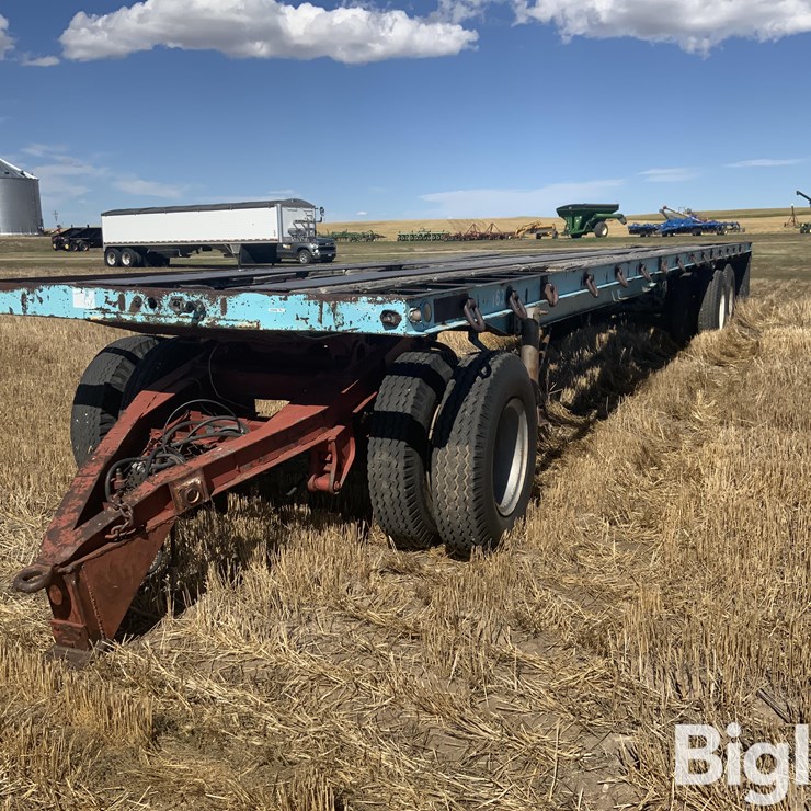 Timpte T/A Flatbed Trailer W/Front Dolly