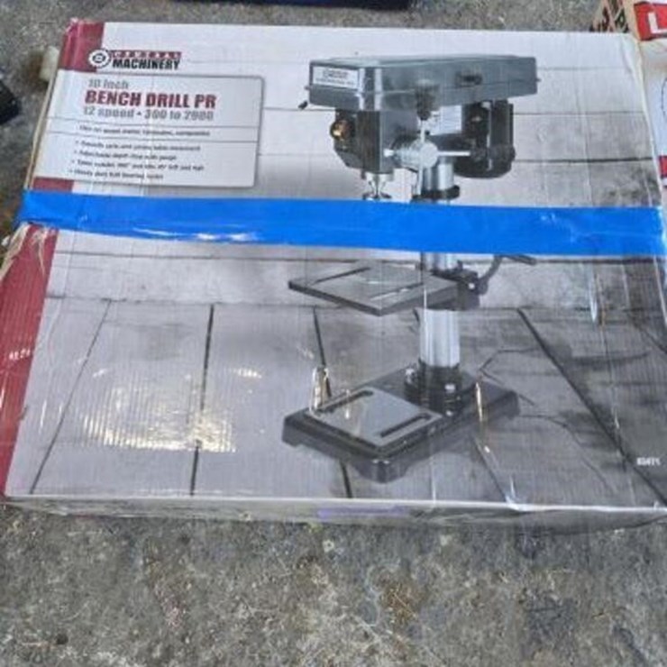 10in 12 speed Bench Drill Press