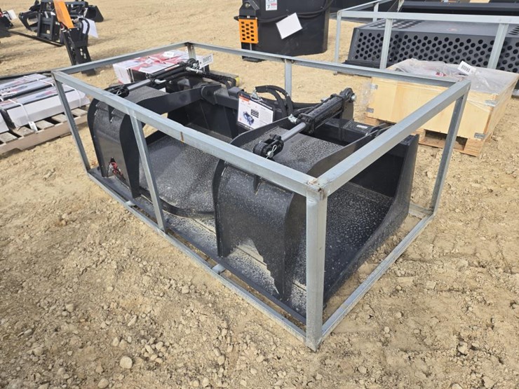 #6007-•-new-wolverine-skid-steer-72"-grapple-bucket-image-1