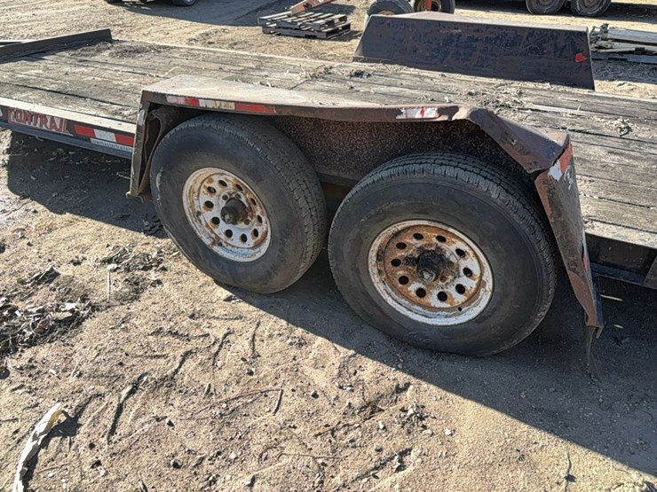 78”-x-18.6’-contrail-tandem-axle-trailer-w/-flip-up-ramps,-pinnel-hitch,-**title**-image-7