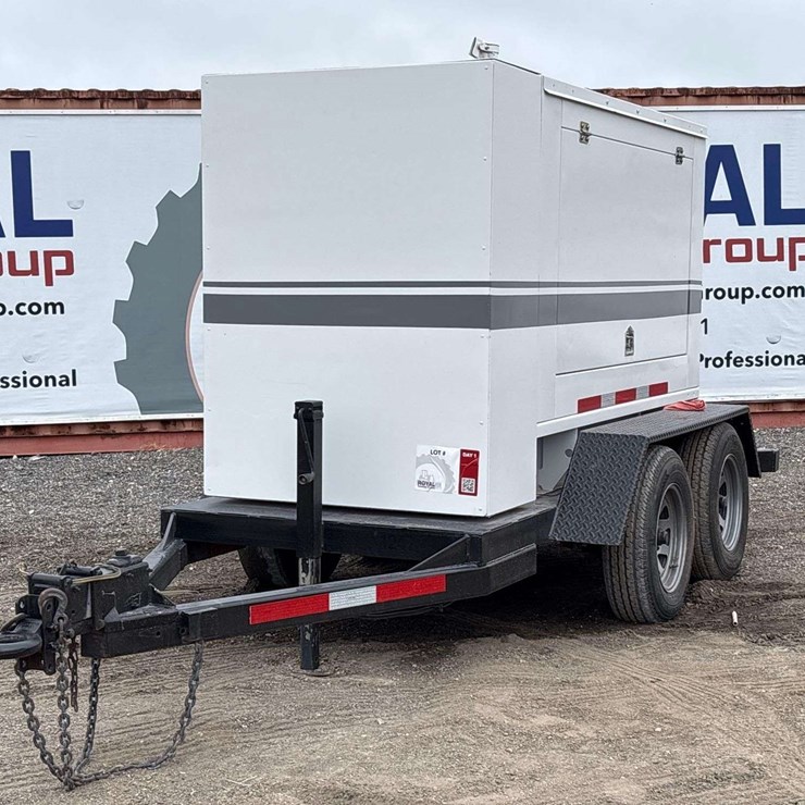 1997 Perkins 75KW Towable Diesel Generator