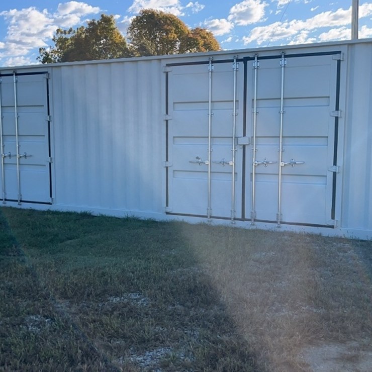 40' 3 Door High Cube Shipping Container