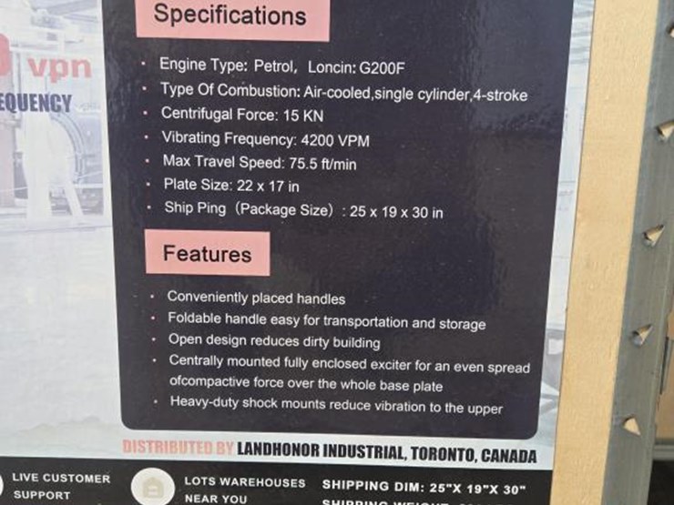 #5987-•-new-landhonor-heavy-duty-plate-compactor-lhr-pc90h-image-2