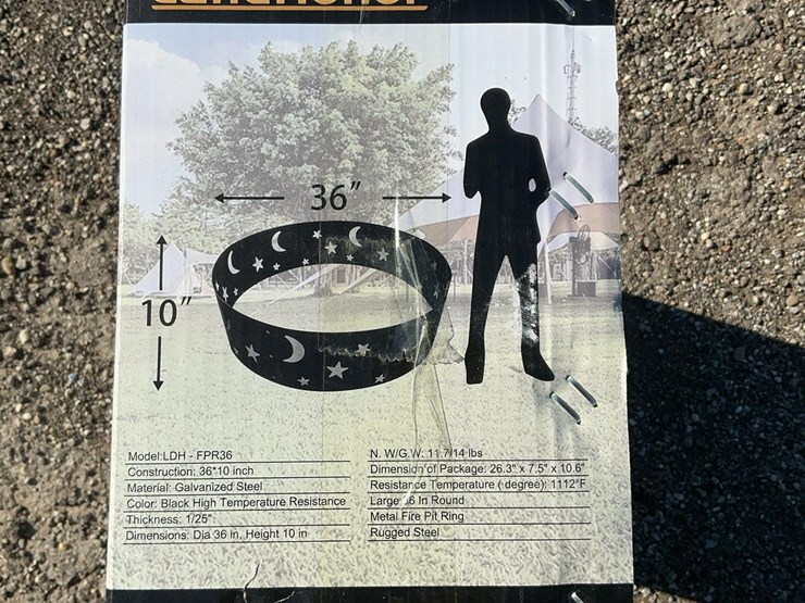 #5014-•-unused-2025-landhonor-large-36"-round-metal-fire-pit-ring-image-4