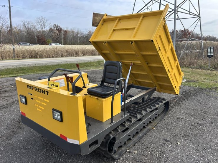 #2714-•-*unused*-3-ton-mini-dump-truck---tracked,-gas-image-1