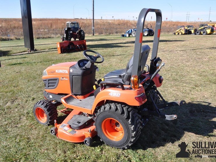 2010-kubota-bx2660-4wd-compact-utility-tractor-w/mower-deck-image-3