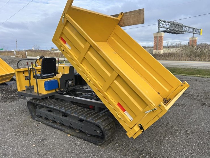 #2714-•-*unused*-3-ton-mini-dump-truck---tracked,-gas-image-2