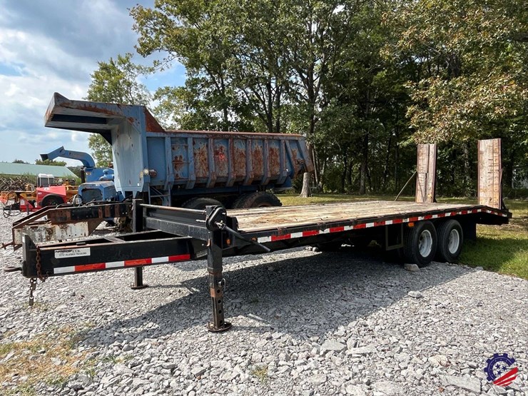 2001-albright-25’-t/a-equipment-trailer-image-1