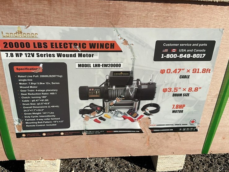 #5011-•-unused-2025-landhonor-electric-winch-image-1